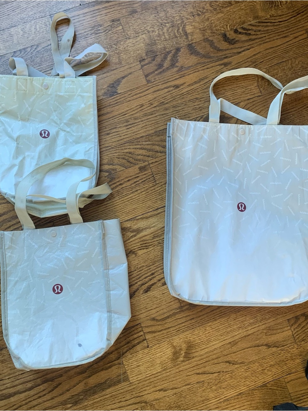 Lululemon shopping bags x3